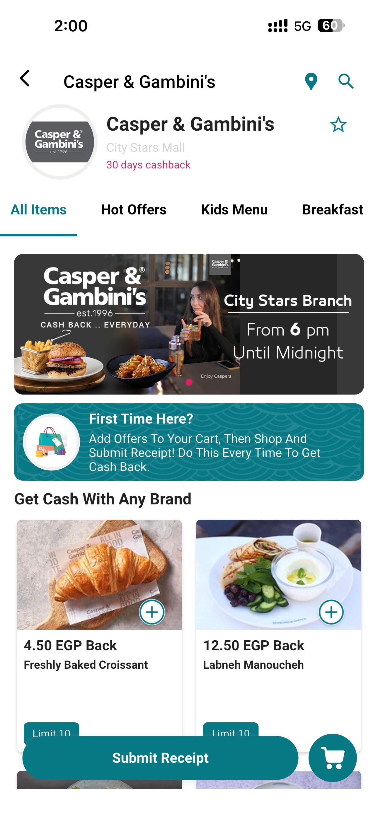Offer details